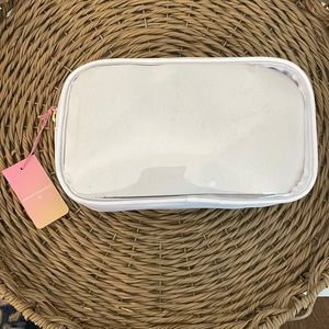 Stoney Clover Lane x Target Gingham Small Pouch White/Rainbow